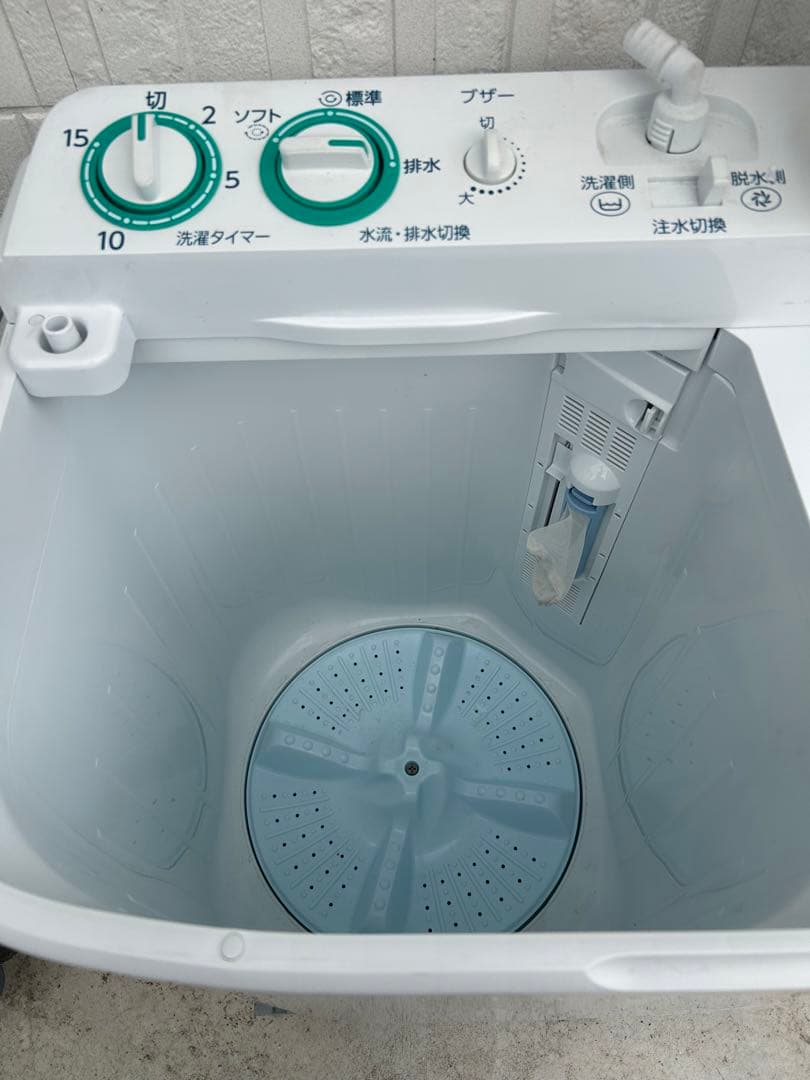 2023年製AQUA 二槽式洗濯機 AQW-N401 現地引き取り限定