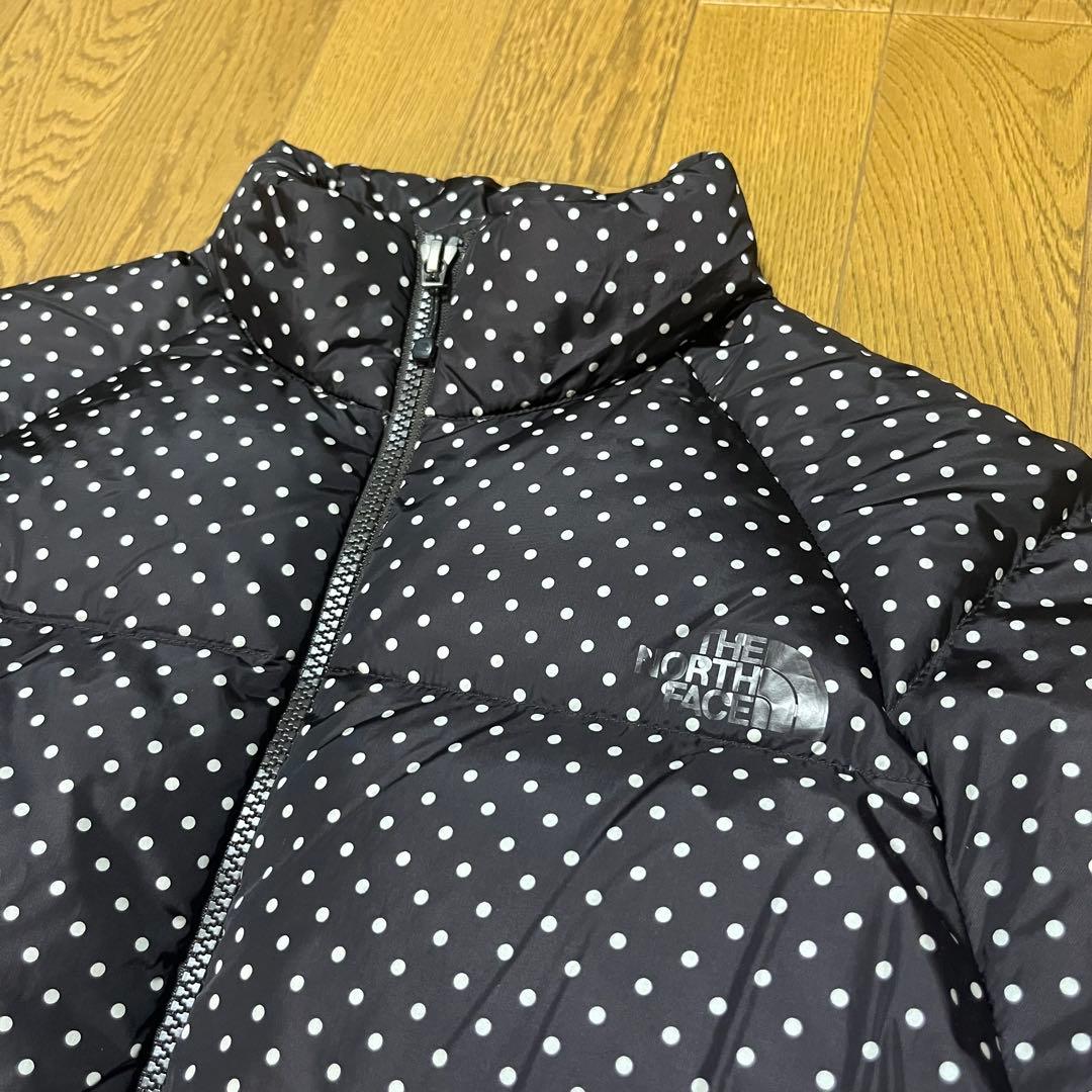 THE NORTH FACE ノースフェイス ダウンジャケット 水玉 ドット柄