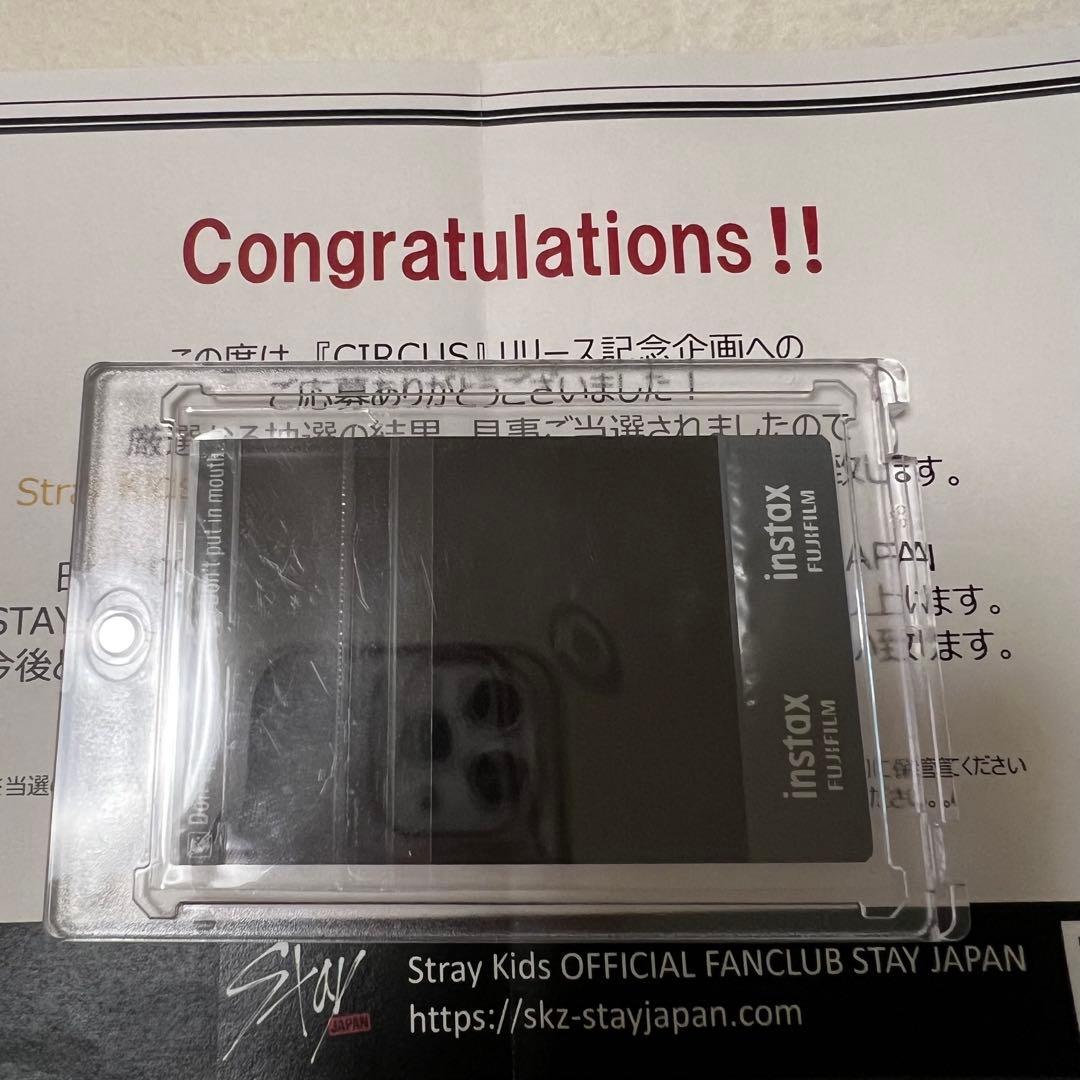 Straykids 直筆サイン入りチェキ　フィリックス　circus FC限定