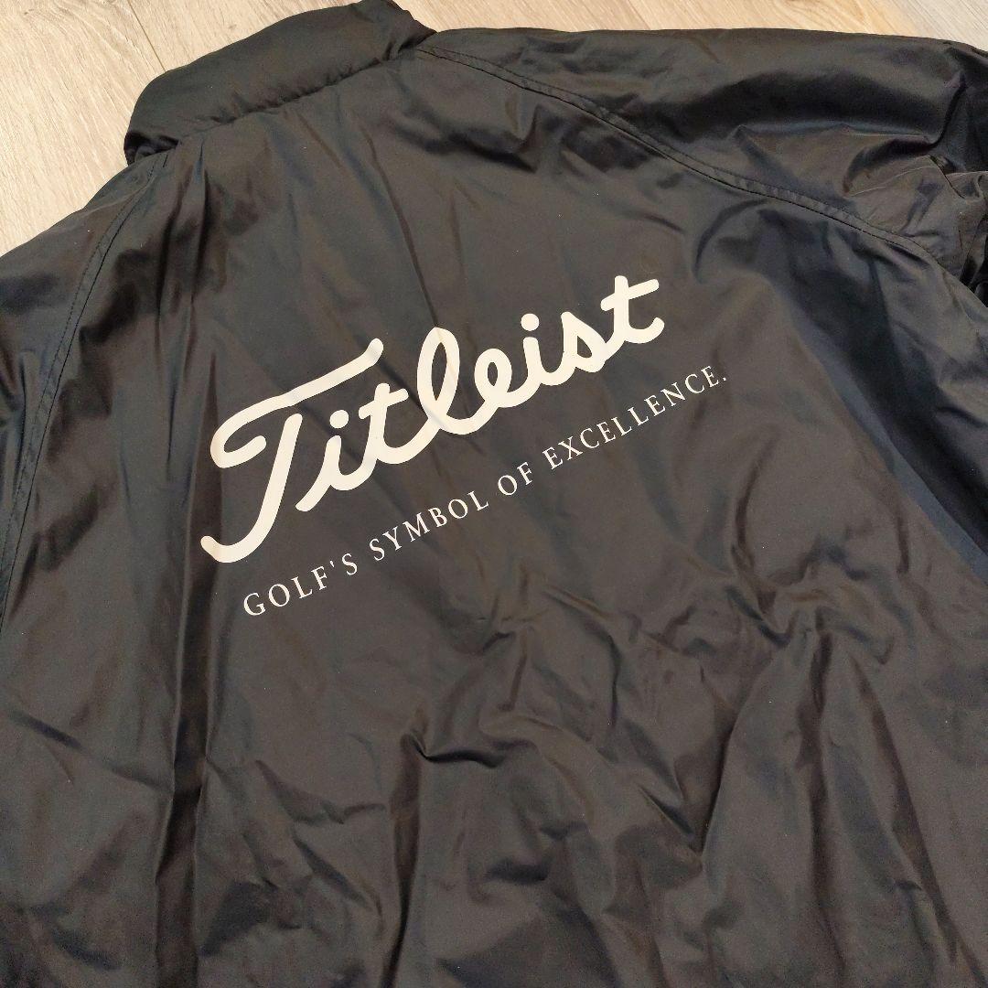 未使用】Titleist タイトリスト ブラック リバーシブルジャケット L