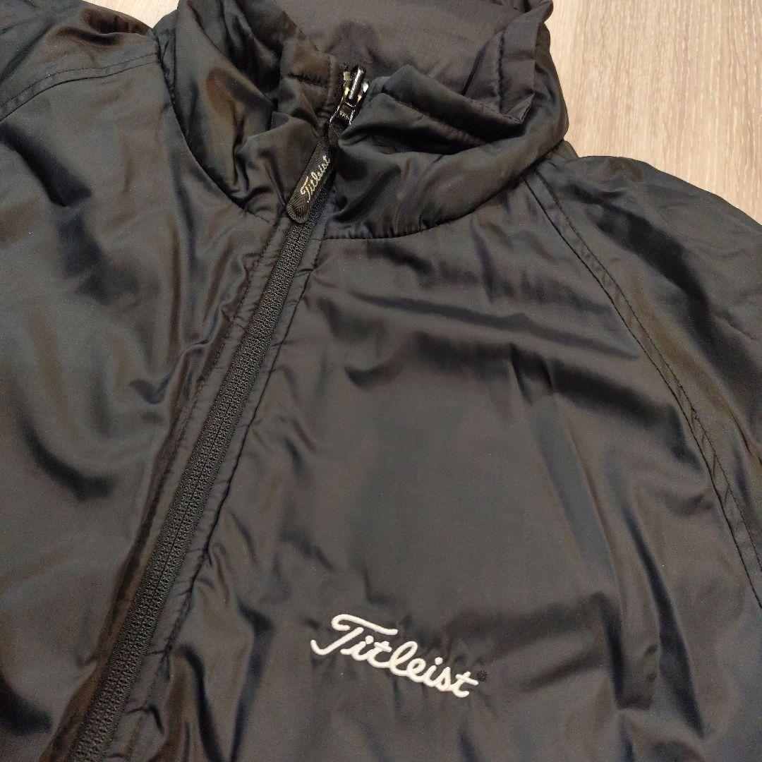 未使用】Titleist タイトリスト ブラック リバーシブルジャケット L