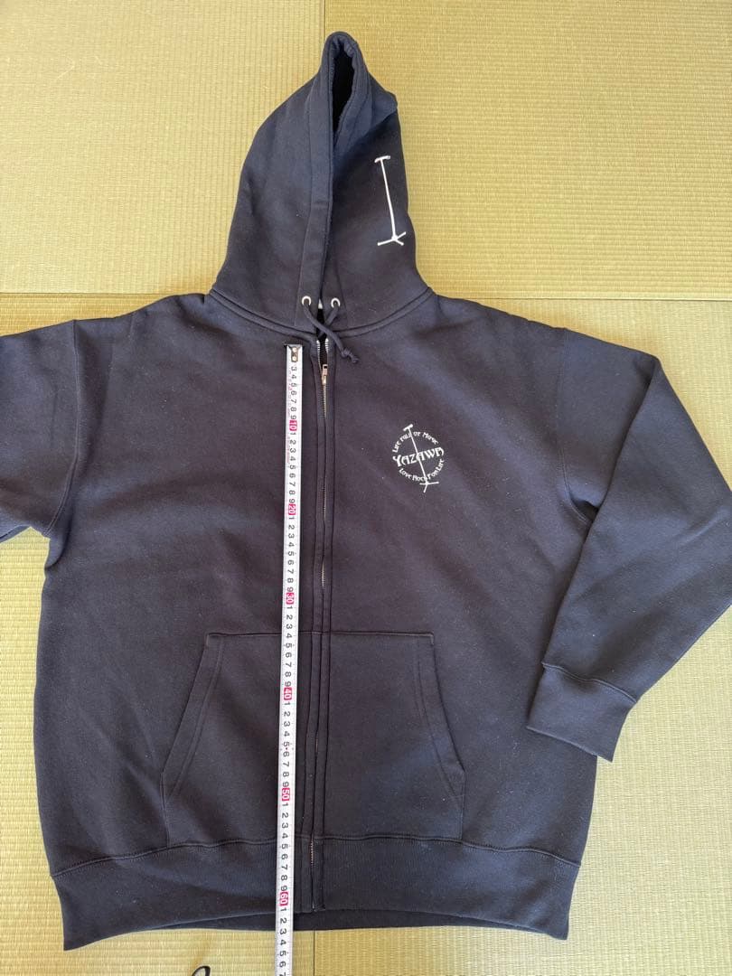 矢沢永吉　E.YAZAWA ジップアップパーカー　サイズXL