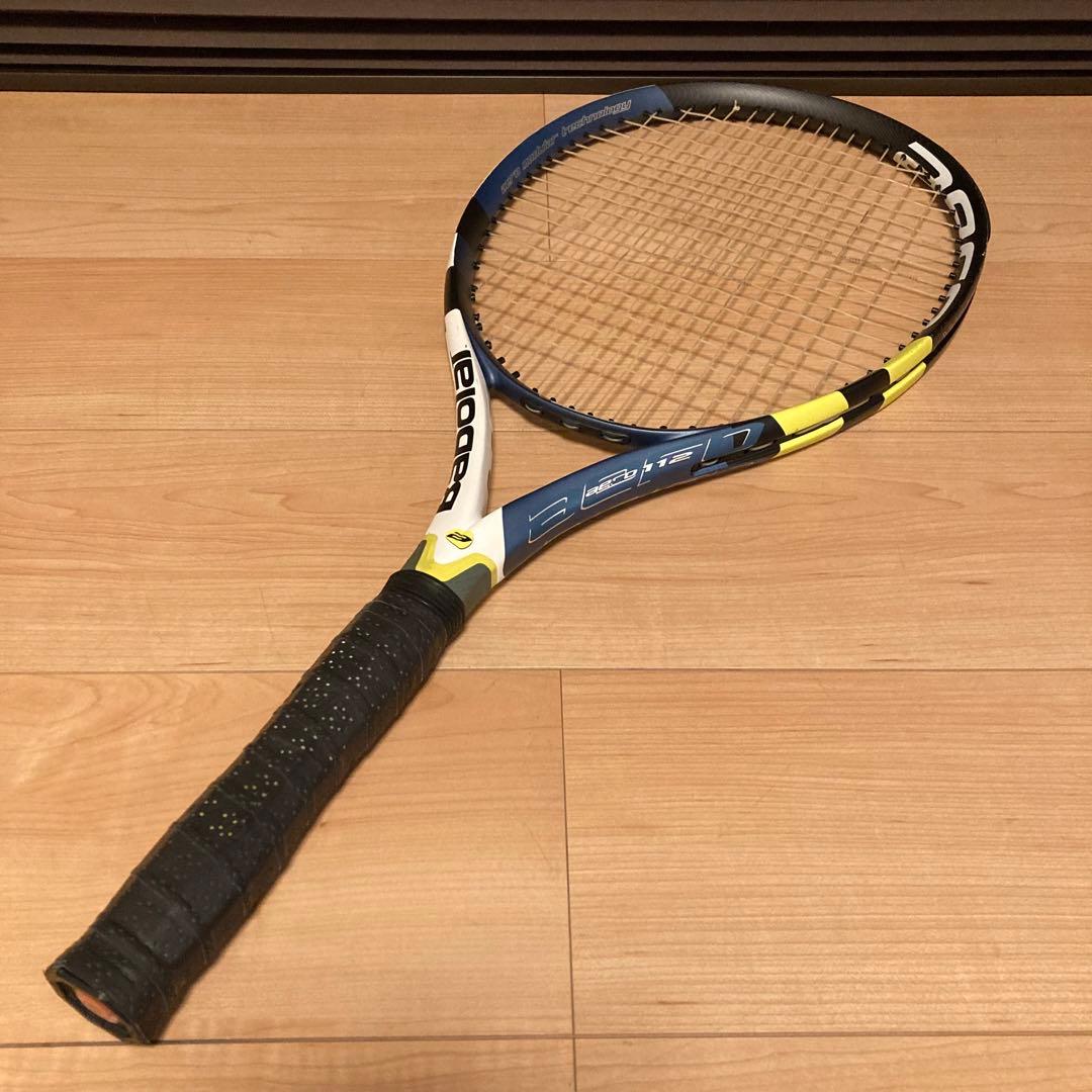 BabolaT aero112 バボラ アエロ112 硬式テニスラケット G4 - メルカリ