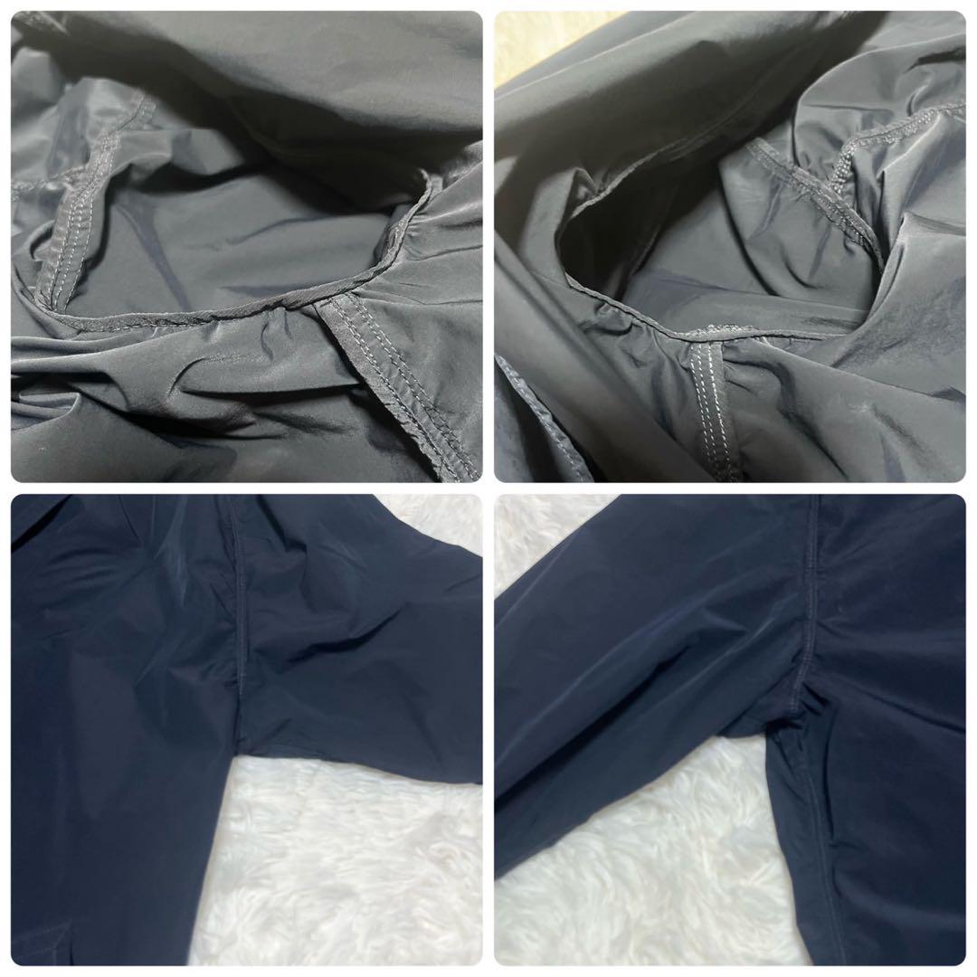 美品 グラフペーパー ショップコート ショールカラー パッカリング