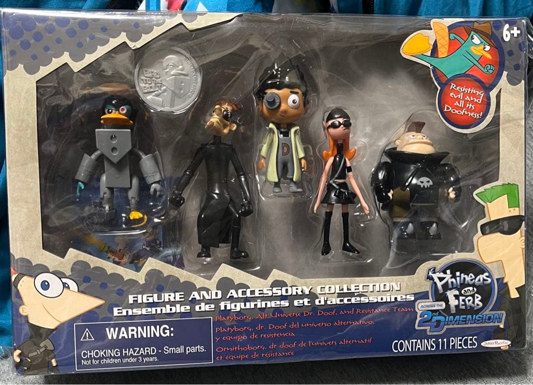 フィニアスとファーブ　フィギュアセット