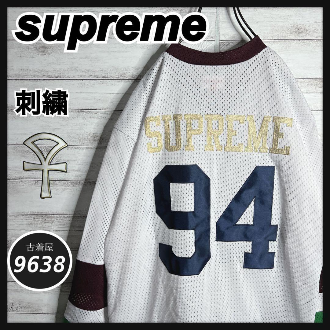 【入手困難!!】シュプリーム ✈︎ 刺繍 18SS Ankh Hockey Supreme - 【入手困難!!】シュプリーム ✈︎ 刺繍 18SS Ankh Hockeyの