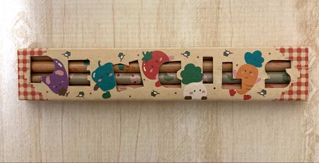 昭和レトロ サンリオ カントリーフレッシュベジーズ えんぴつ8本セット