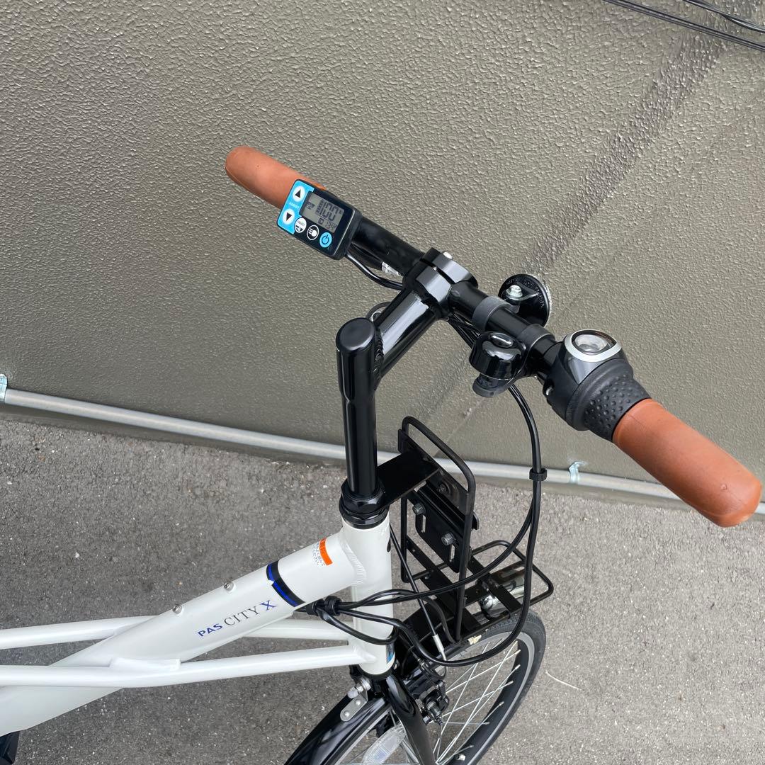 ヤマハ電動アシスト自転車20インチ 12.3Ah ホワイト