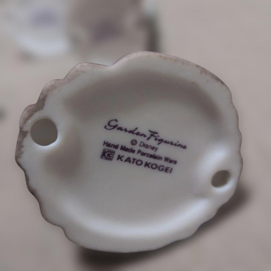 加藤工芸　白雪姫　ガーデンフィギュア　新品未使用　レア　廃盤品　ディズニー置き物