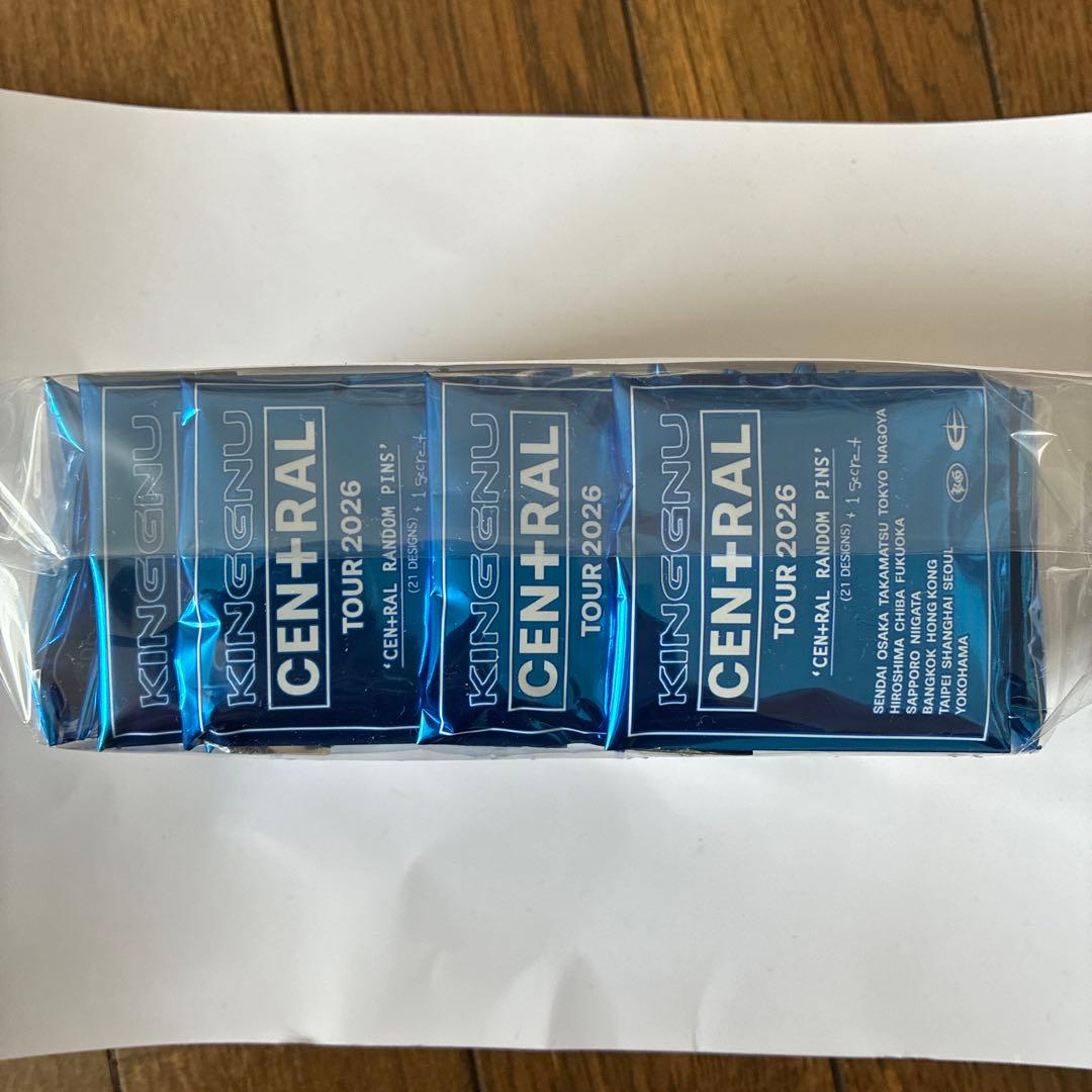 KING GNU CEN+RAL TOUR 2026 ピンバッジセット