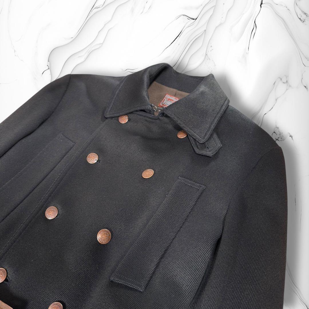 《希少》00's GAULTIER JEAN'S スーパーロングコート 黒