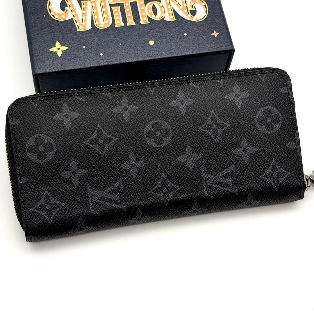 IC内蔵品】ルイヴィトン エクリプス ジッピー ヴェルティカル 長財布