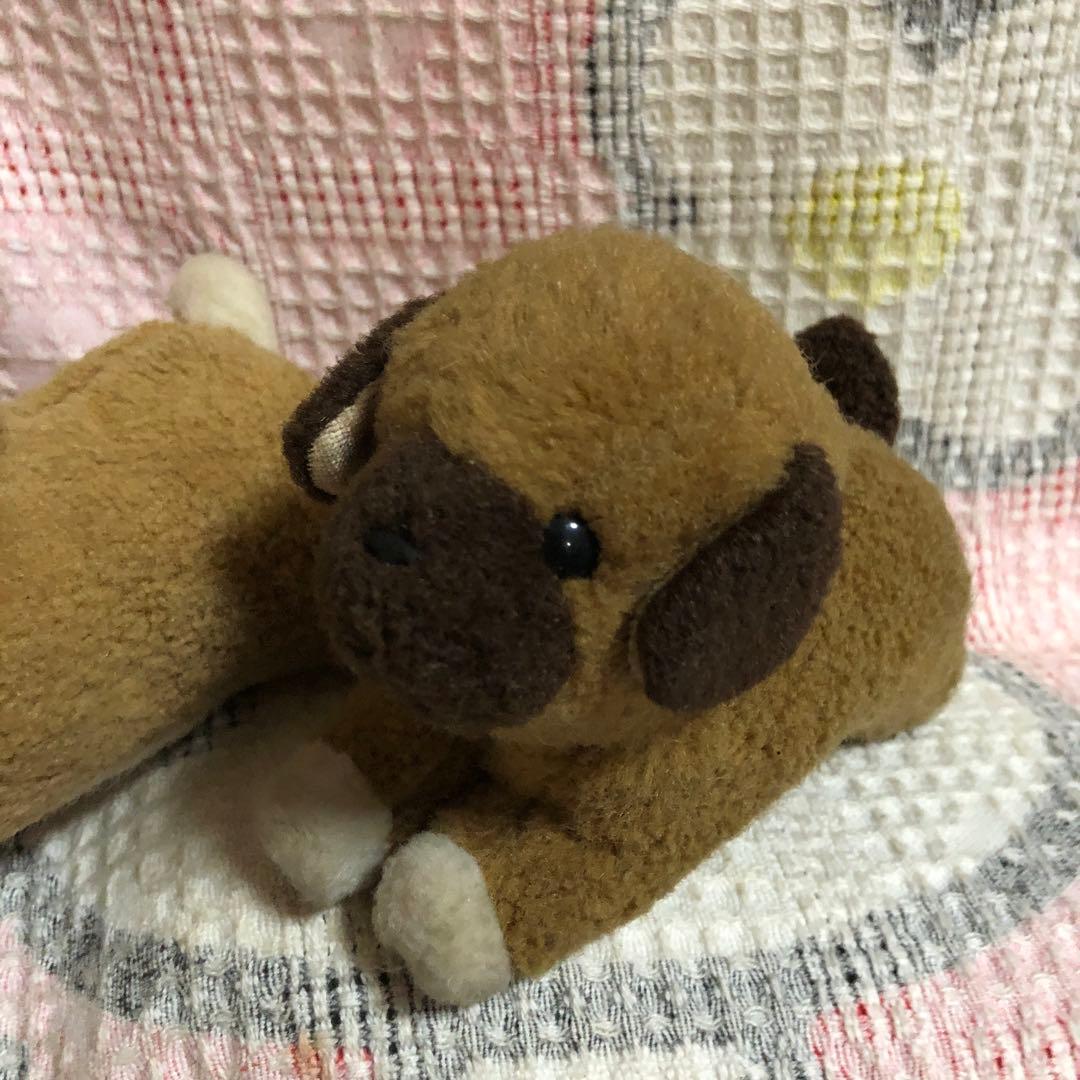 昭和レトロ　ファースト社　いたずら天使　犬　ぬいぐるみ　小さなサイズ　中古 2こ