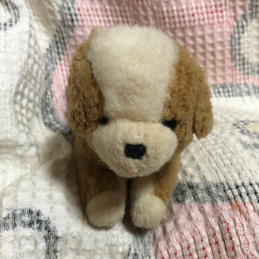 昭和レトロ　ファースト社　いたずら天使　犬　ぬいぐるみ　小さなサイズ　中古 2こ