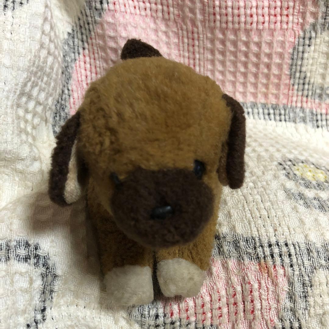 昭和レトロ　ファースト社　いたずら天使　犬　ぬいぐるみ　小さなサイズ　中古 2こ