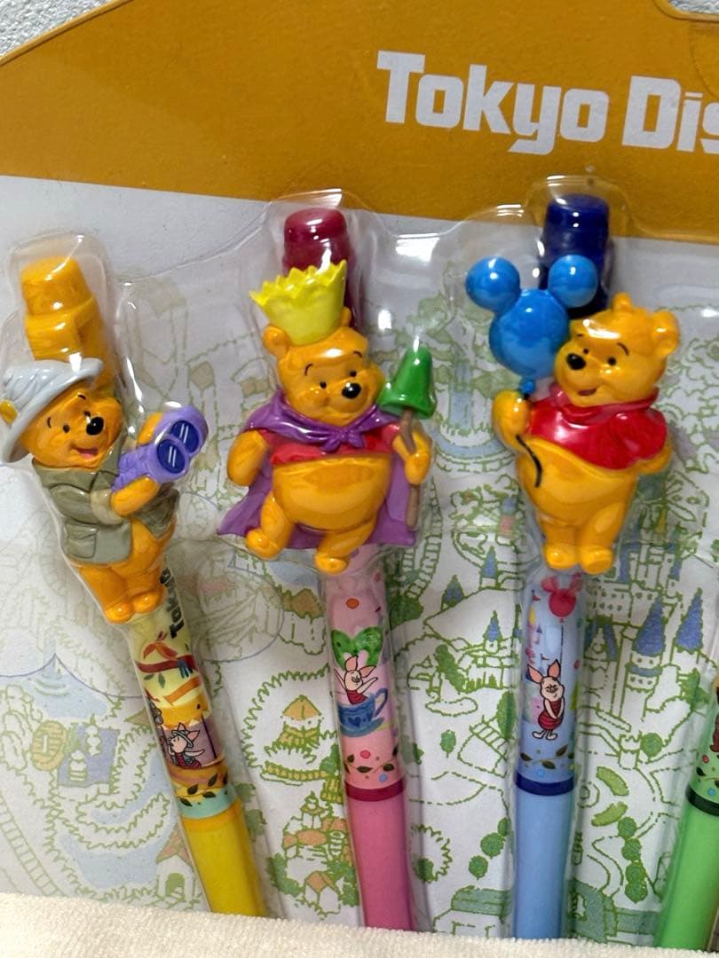 レア！　ディズニーランド　くまのプーさん　ボールペンセット　即購入可能！