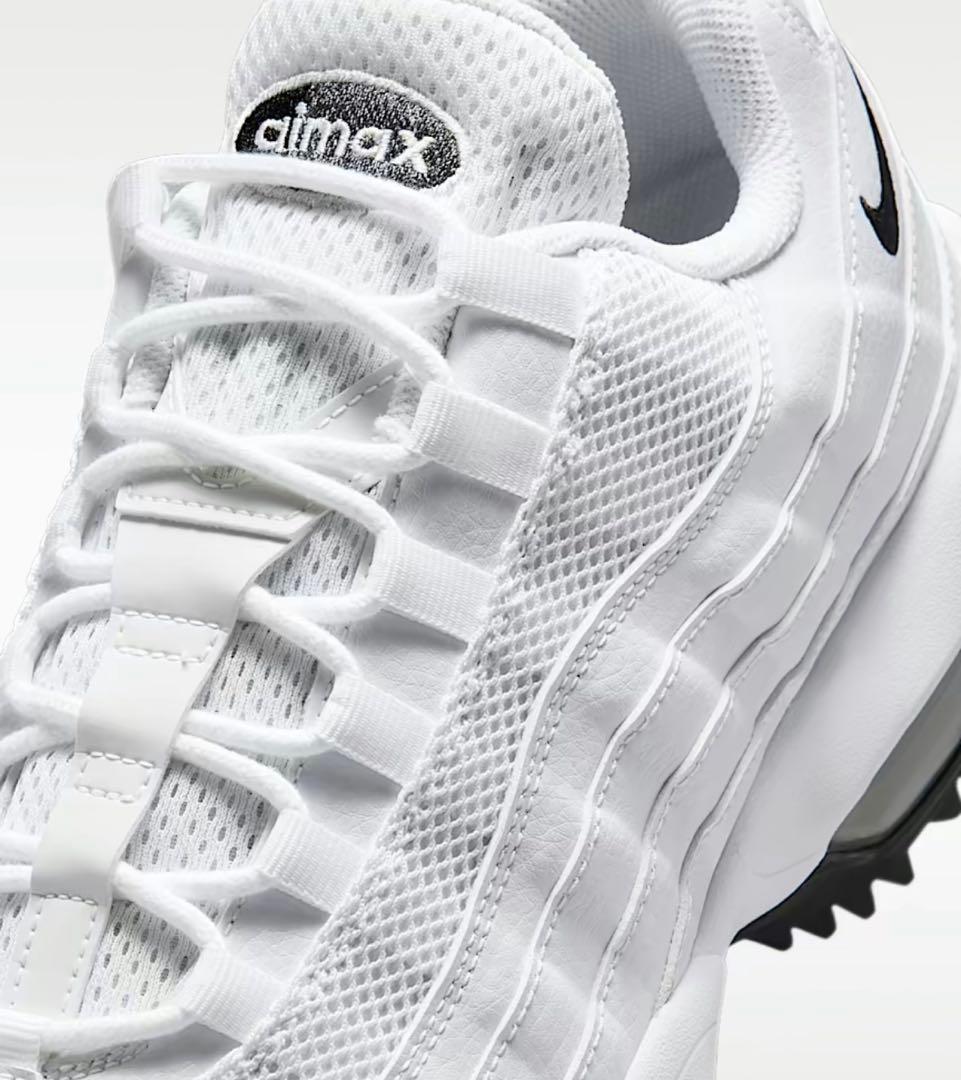 即日発送　新品　ナイキ　ゴルフシューズ　エアマックス95G 白　28.5cm