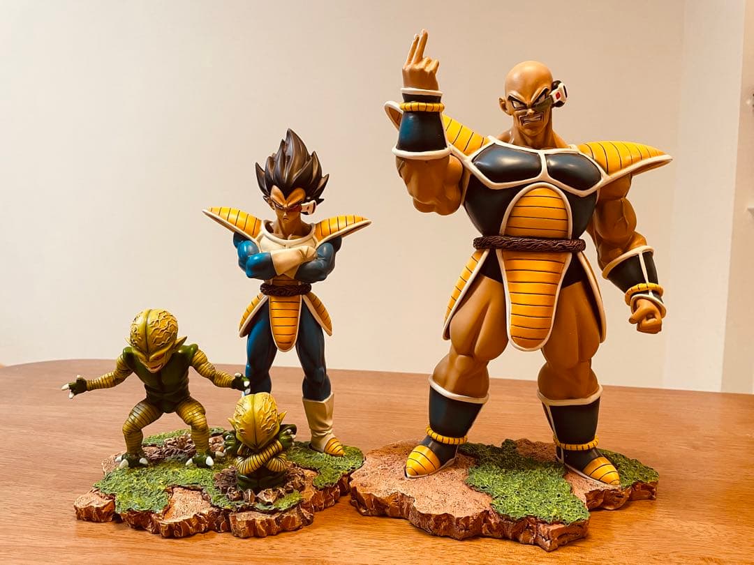 【値下げ】ドラゴンボール GK ベジータ、ナッパ、サイバイマンの名場面の再現 一番くじ「ドラゴンボール EX シリーズ」最新作！ ベジータ、ナッパ