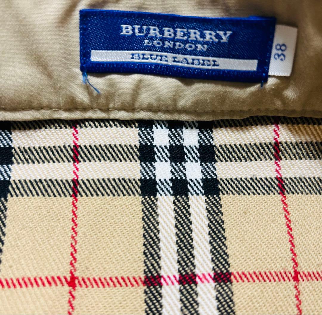 BURBERRY BLUE LABEL ノバチェック柄 スカート 38 - メルカリ