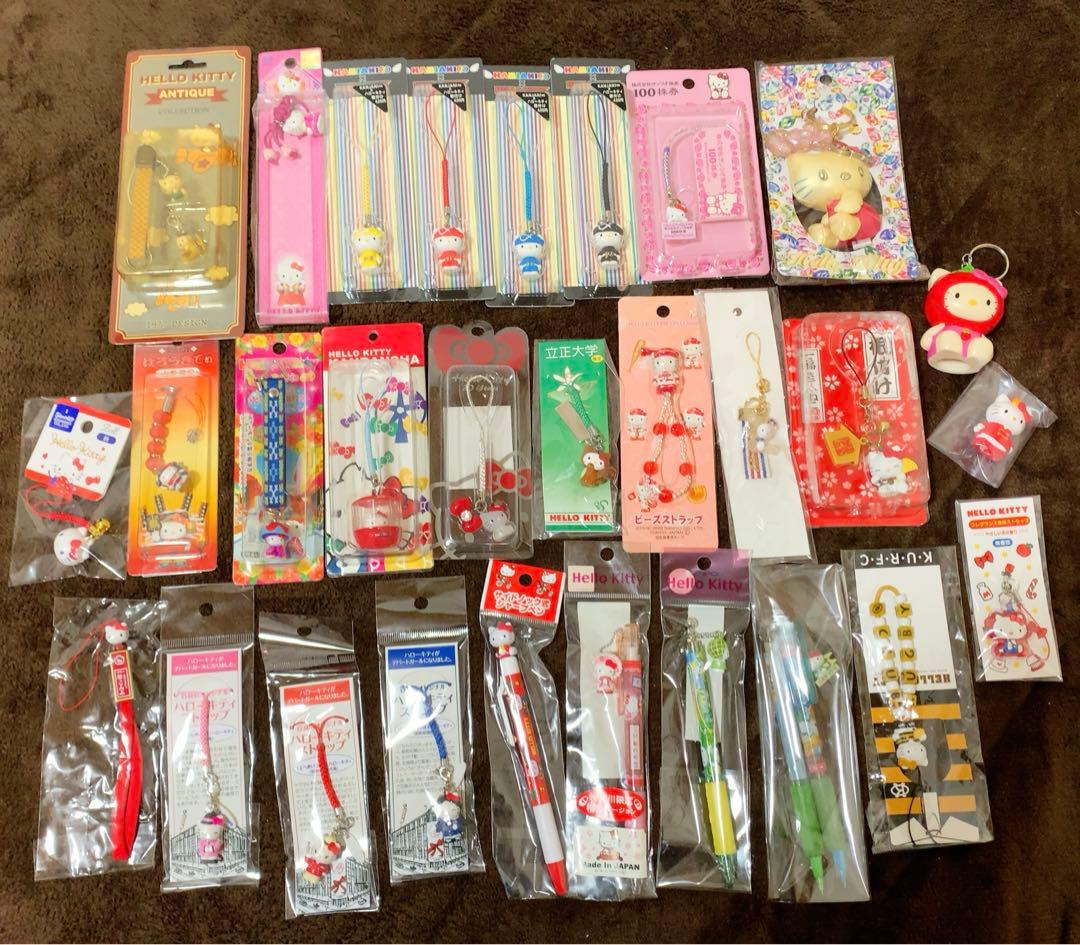 レア含む　359個　ご当地キティ　ロリータ/イチゴ根付/コラボ/非売品　おまとめ
