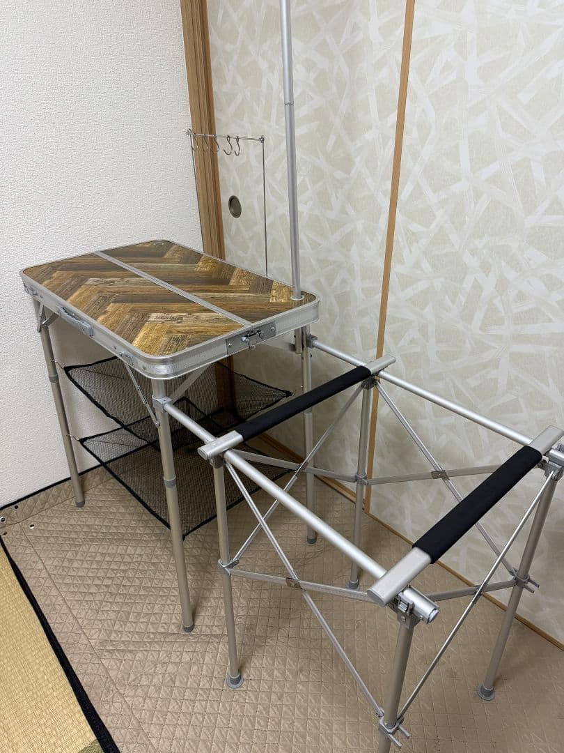 FIELDOOR キッチンテーブル SOTO ソト 2バーナー パワーブースター