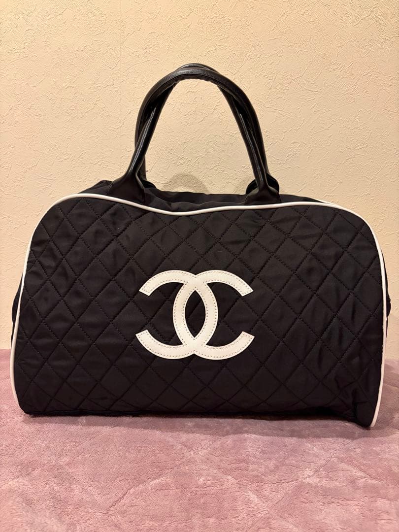 シャネル CHANELノベルティボストンバッグ 黒 CHANEL ノベルティ ボストンバッグ｜Yahoo!フリマ（旧PayPayフリマ）