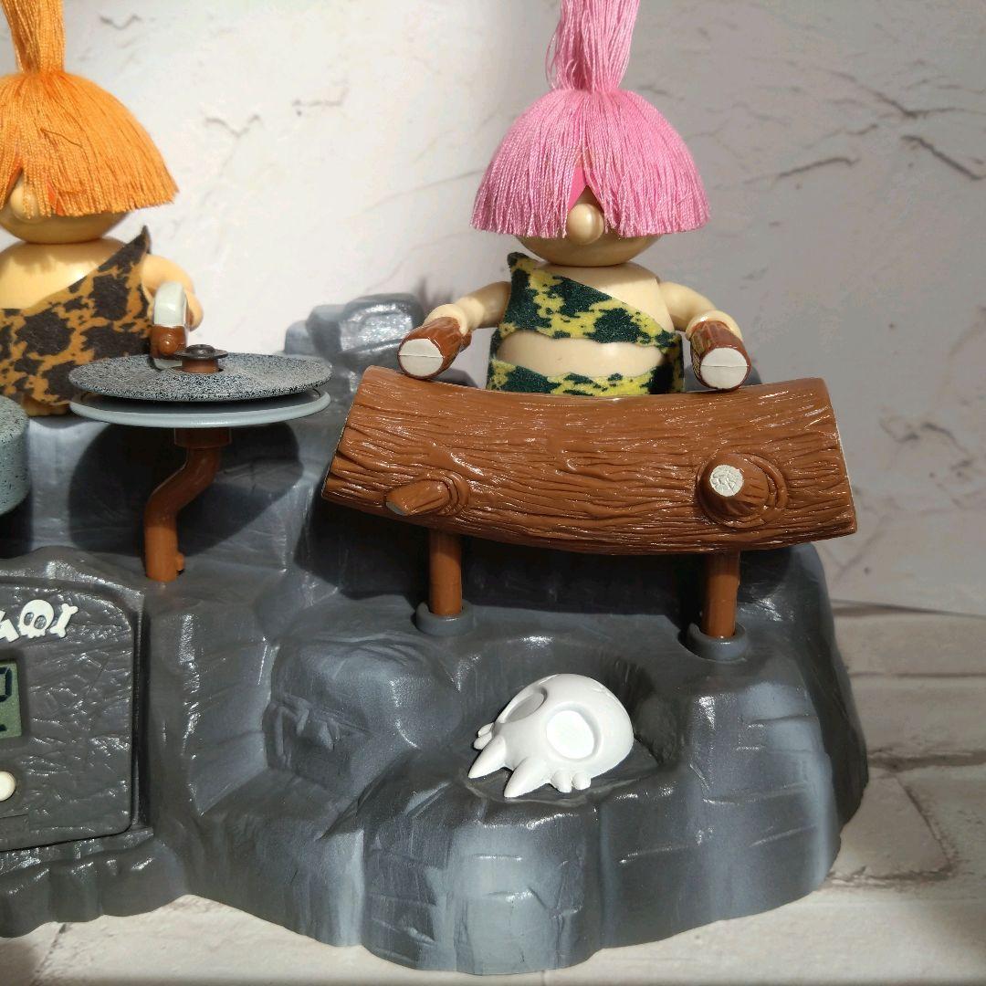 美品』原人コッツン コッツンタイム 目覚まし時計 - メルカリ