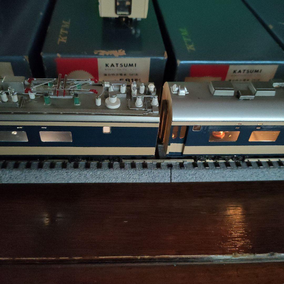 カツミ模型店HOゲージ　581系電車中間車4両セット