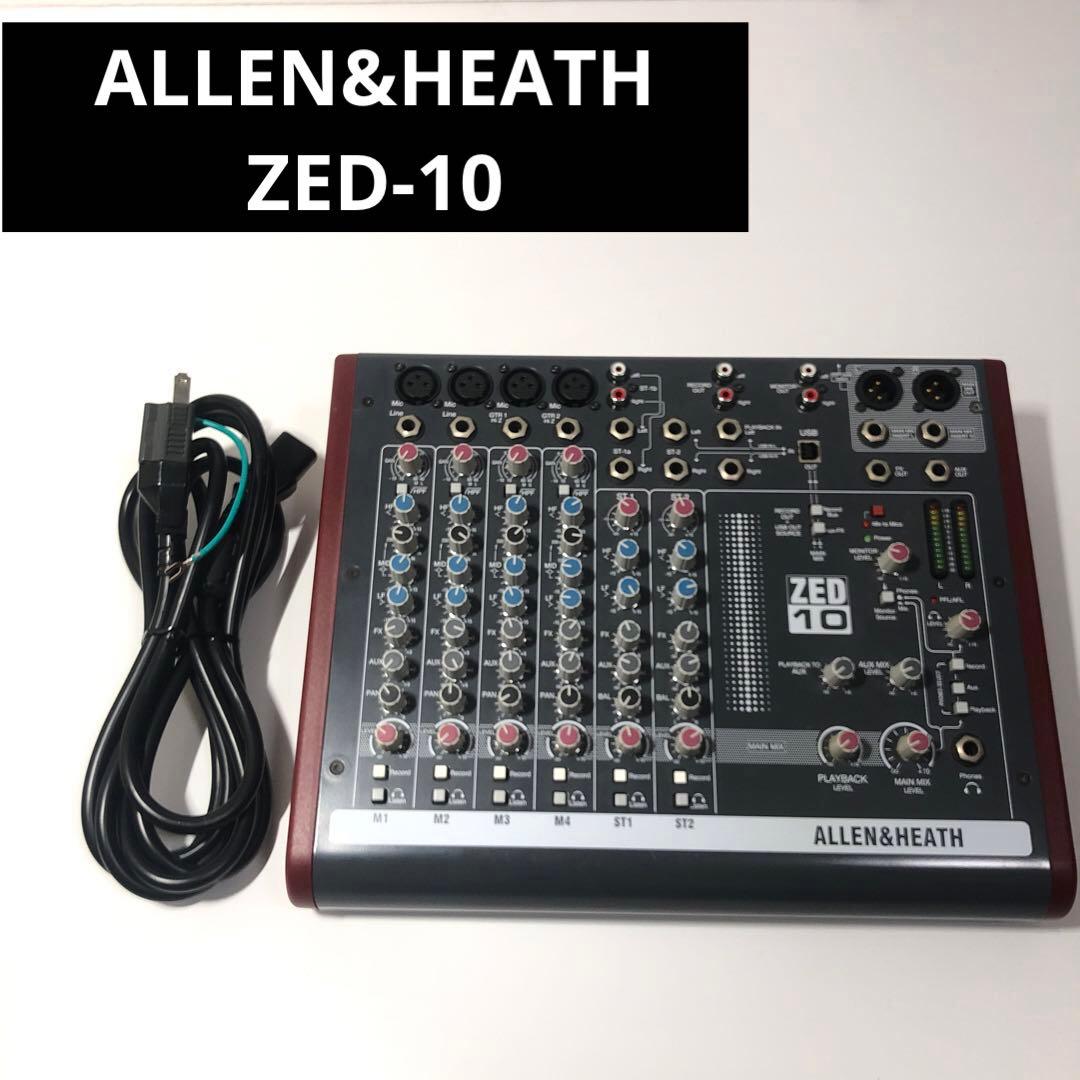 D109 ALLEN&HEATH ZED-10 アナログミキサー Allen & Heath ZED-10 アナログミキサー Hibino.com (ヒビノ公式EC