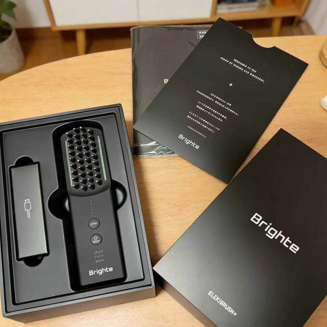 新品未使用 Elekibrush＋（エレキブラシプラス） BRT- FSB180 Brighte ELEKI BRUSH + エレキブラシプラス BRT-FSB180 ブラシ型 美顔