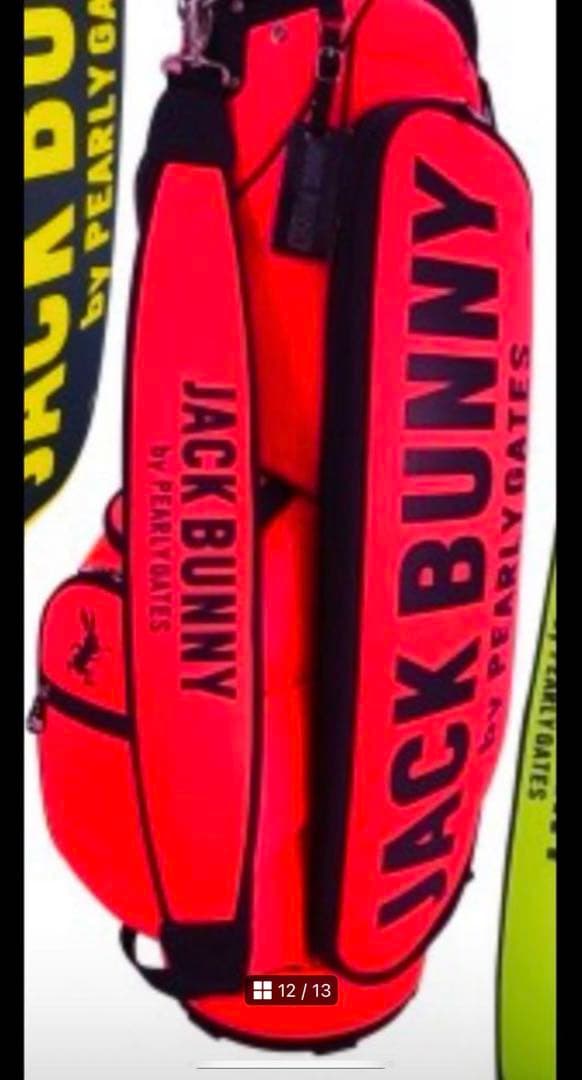 JACK BUNNYジャックバニー キャディバック♡美品！完売！オレンジ