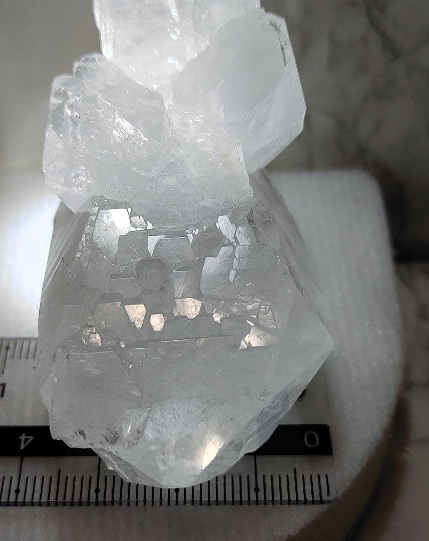 アーカンソー産水晶 クラスター タビークォーツ セルフヒールド 約114.2g