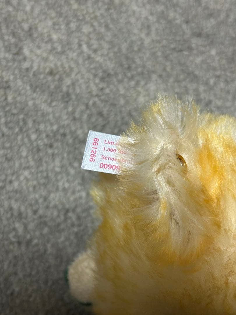 最終価格です！　シュタイフテディベア　シェーンブルーン宮殿 オルゴール付きタイプ