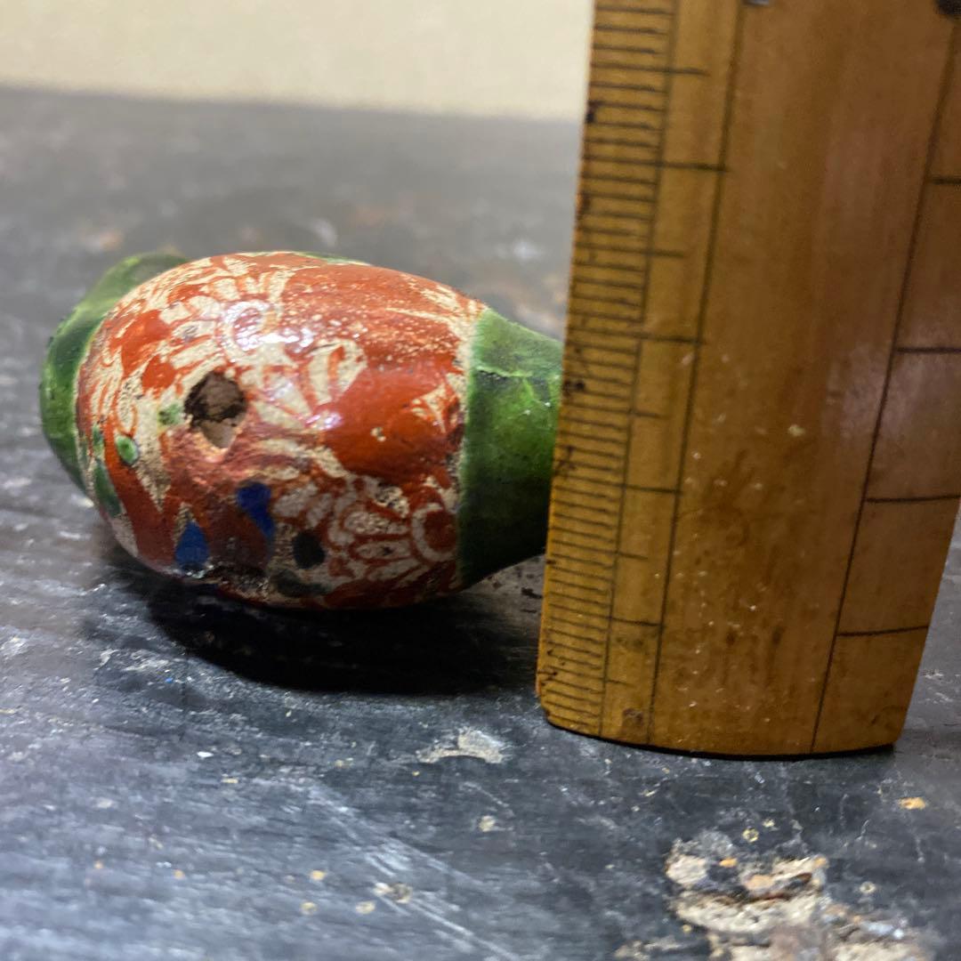 古清水焼 珍品キセル型根付 - メルカリ