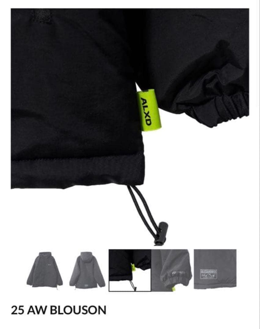 ［Alexandros］VIP PARTY2025 ナイロンブルゾン　Lサイズ