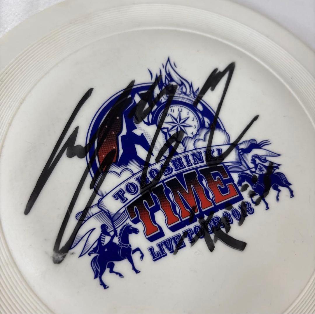 東方神起 TIME 2013 ライブ会場配布品 チャンミン直筆サイン入り レア