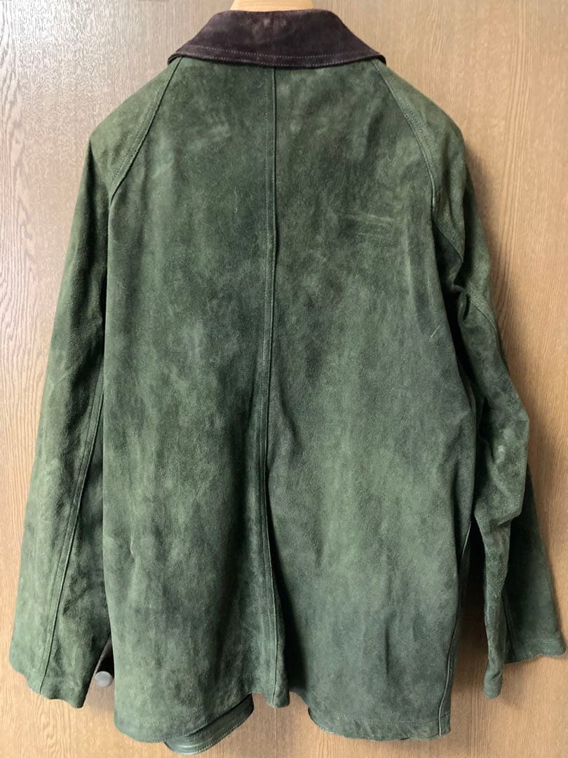 MOTOR ホースラフアウトレザー ハンティングジャケット MOTO 本池秀夫