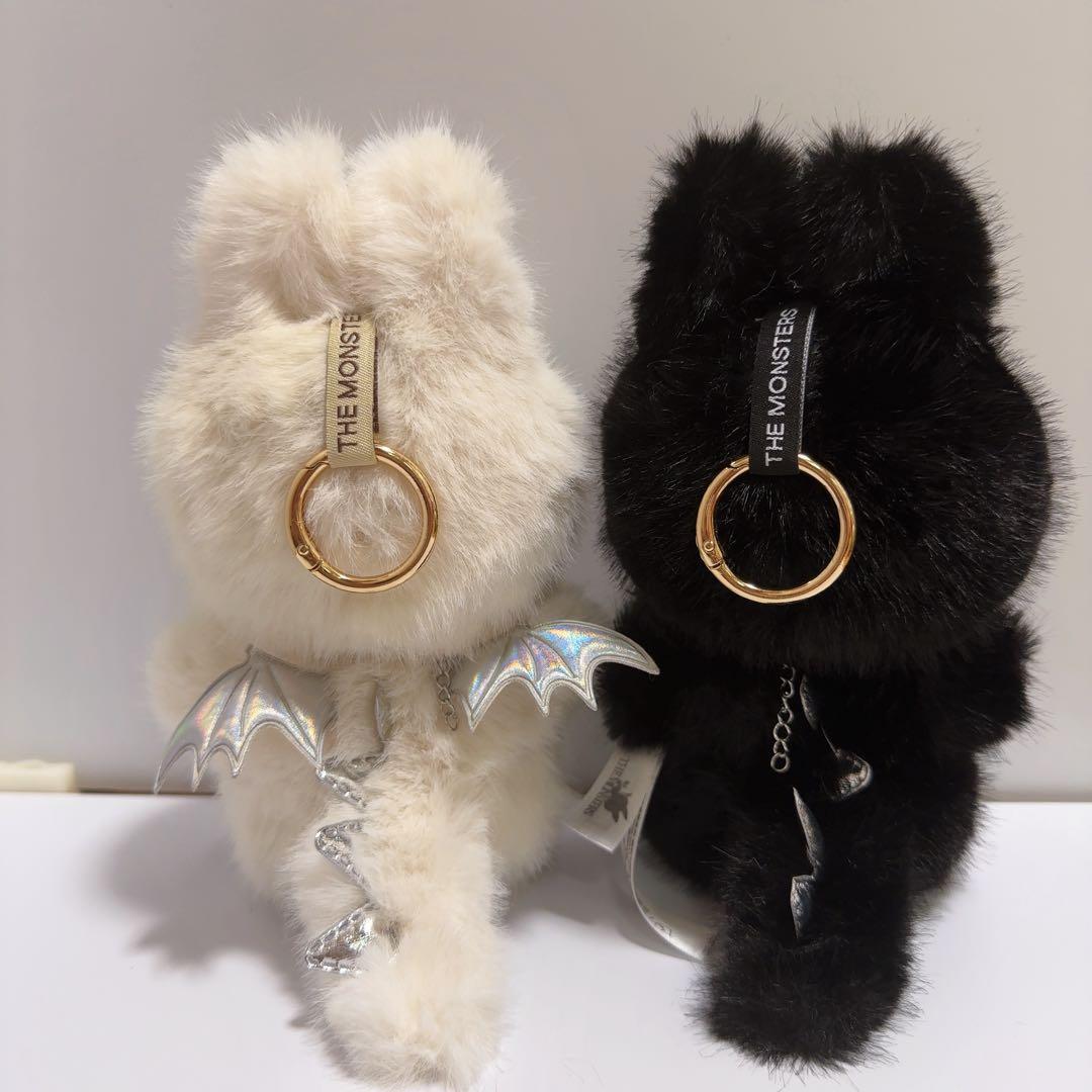 【海外限定】ZIMOMOLABUBU可愛い小天使 白angel 黑 2点セット