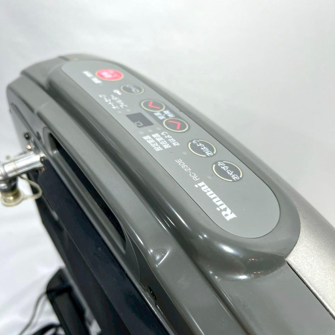 在庫処分】 リンナイ 都市ガス用 ガスファンヒーター 通電確認済み