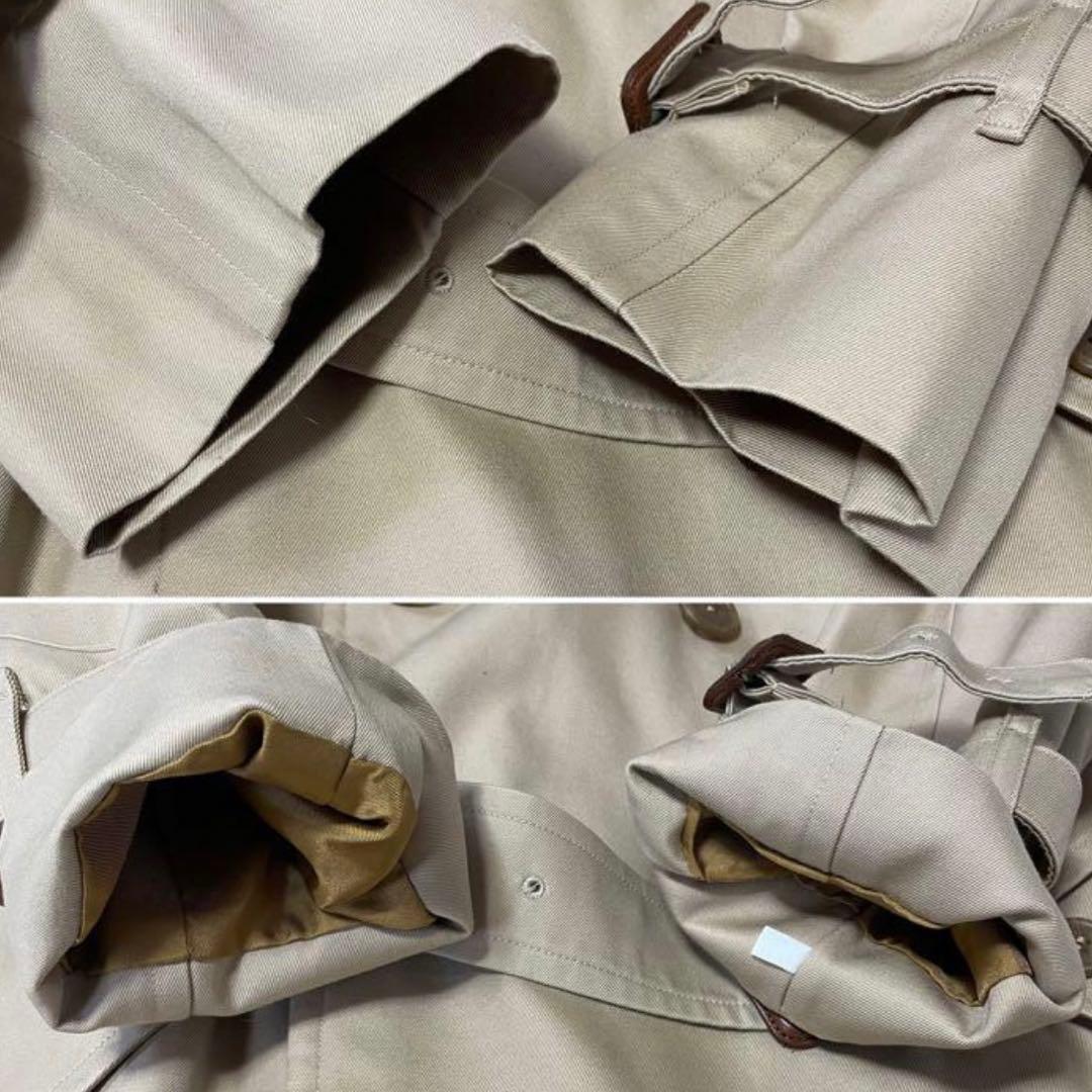 美品 バーバリー ベルト トレンチコート ライナー ハニーベージュ ノバ