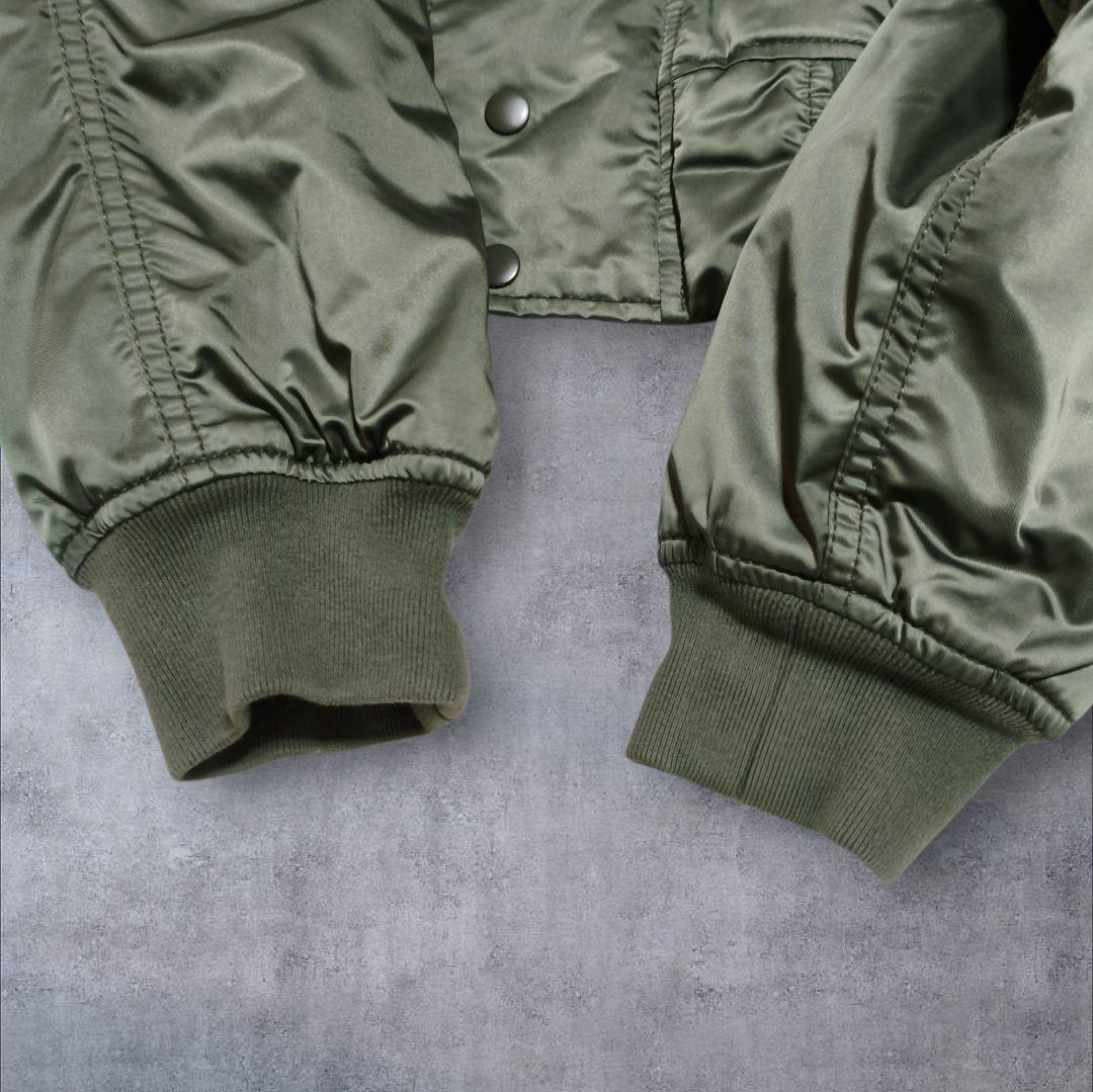 00s フライトジャケット N2B 短丈 y2k 平成 グランジ ファー - メルカリ