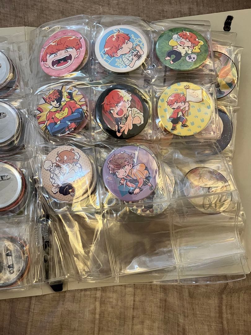 めいちゃん 缶バッジ コンプリートセット ページ売り まとめ売り バラ売り