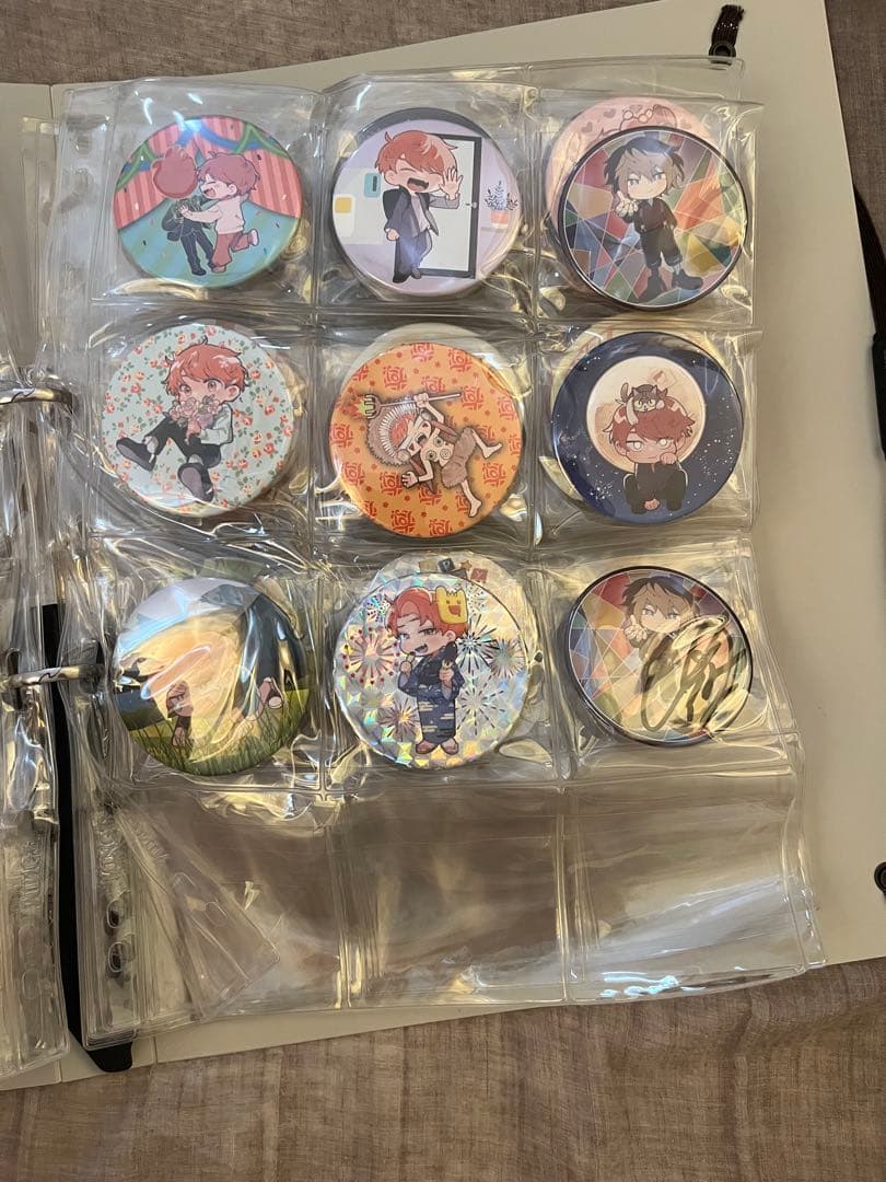 めいちゃん 缶バッジ コンプリートセット ページ売り まとめ売り バラ売り