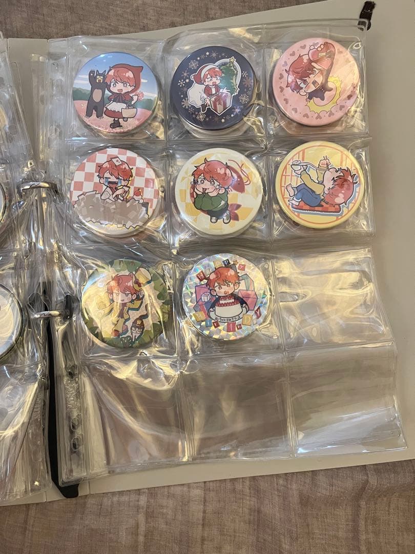 めいちゃん 缶バッジ コンプリートセット ページ売り まとめ売り バラ売り