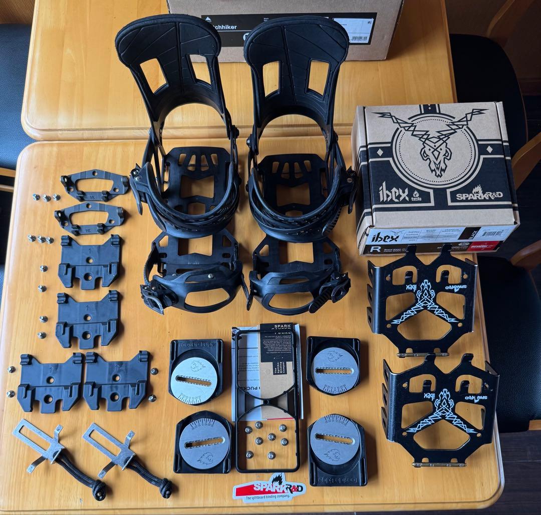 spark&Burton hitchhikerスノーボードビンディングセット Burton Hitchhiker Splitboard Bindings 2026 – THE SKI MONSTER