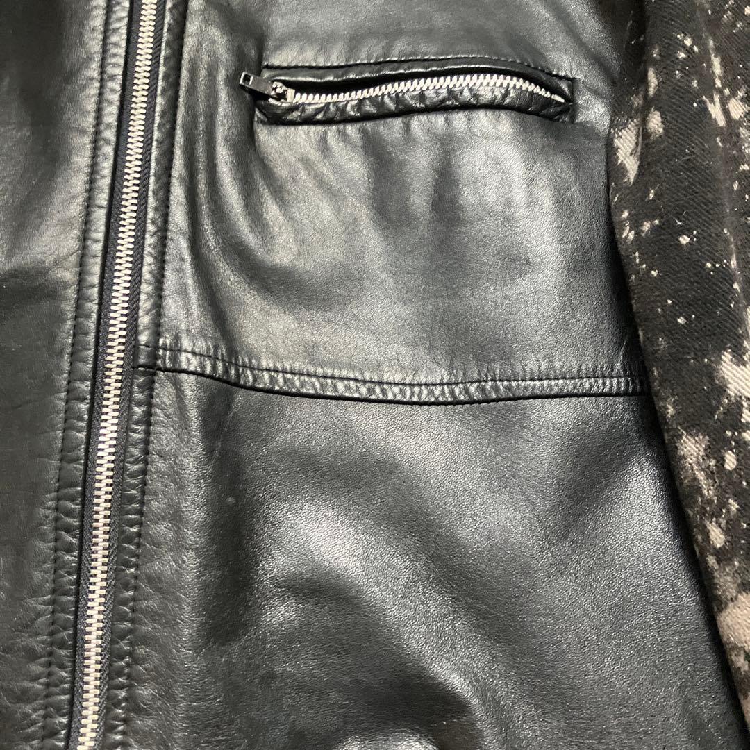 超レアUNDERCOVER ブリーチレザーJK アンダーカバー 牛JONIO 希 - メルカリ