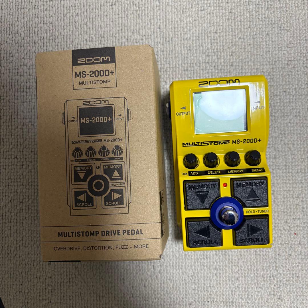 zoom ms-200d+ ギター用中古エフェクター ZOOM USED 中古 MS-200D+（中古）【楽器検索デジマート】