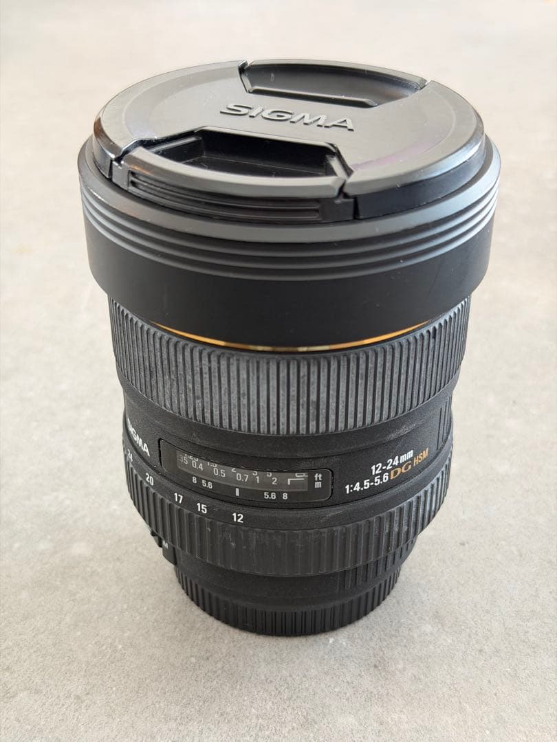 SIGMA 12-24mm F4.5-5.6 EX DG Canon超広角ズーム