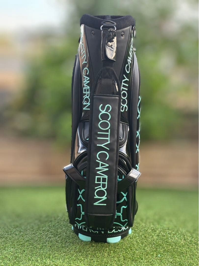 スコッティキャメロン ブラック×ティファニーブルー 中古キャディ