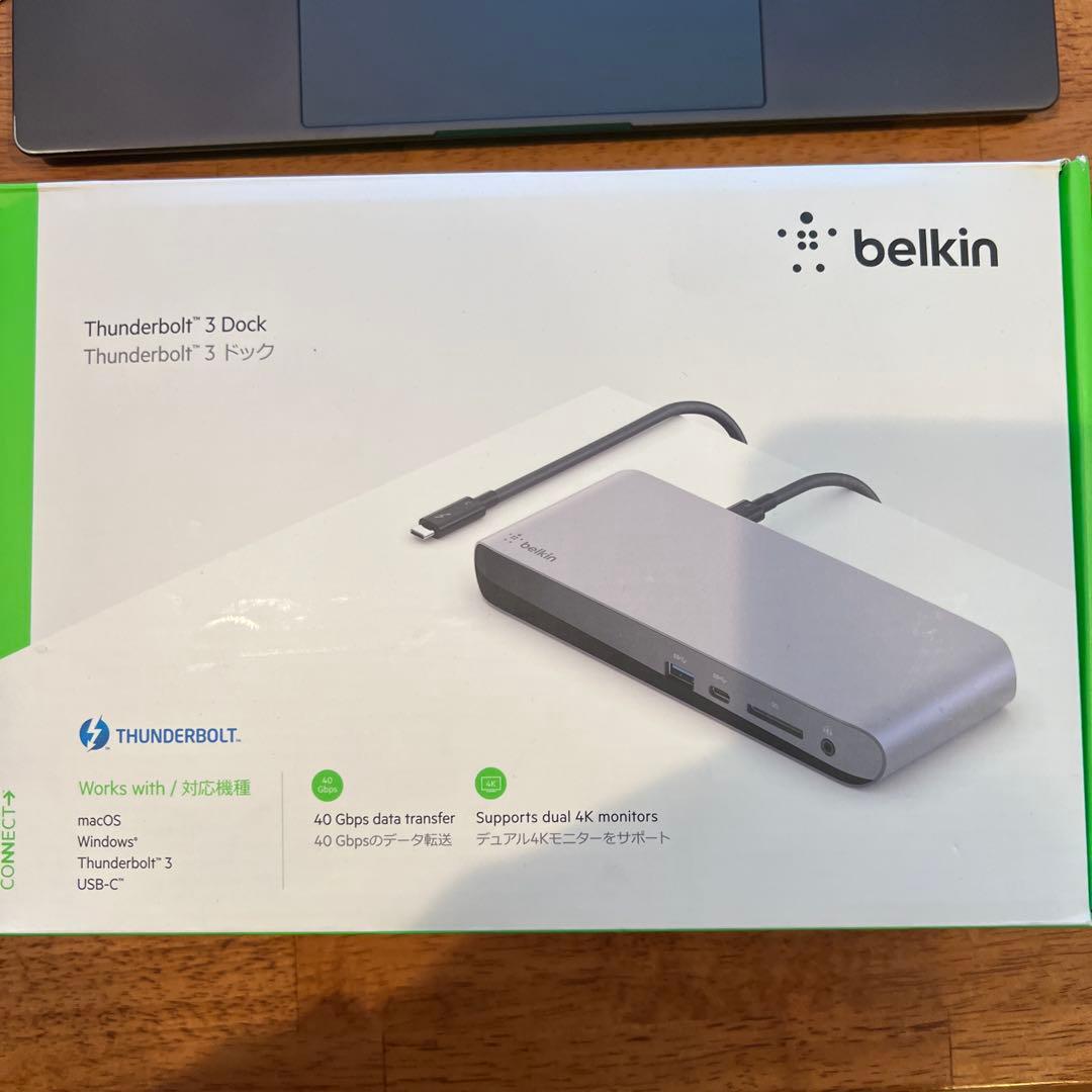 belkin Thunderbolt3 ドッグ【ジャンク】 belkin Thunderbolt3 ドッグ【ジャンク】 - メルカリ